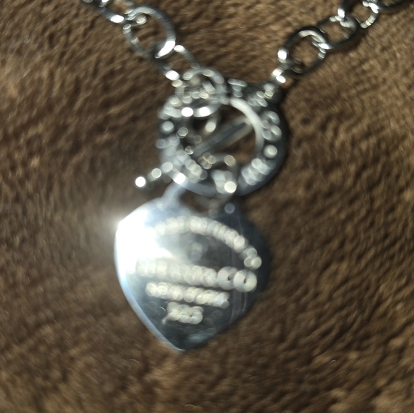 Tiffany's Heart Necklace an bracelet set - Picture 8 of 11